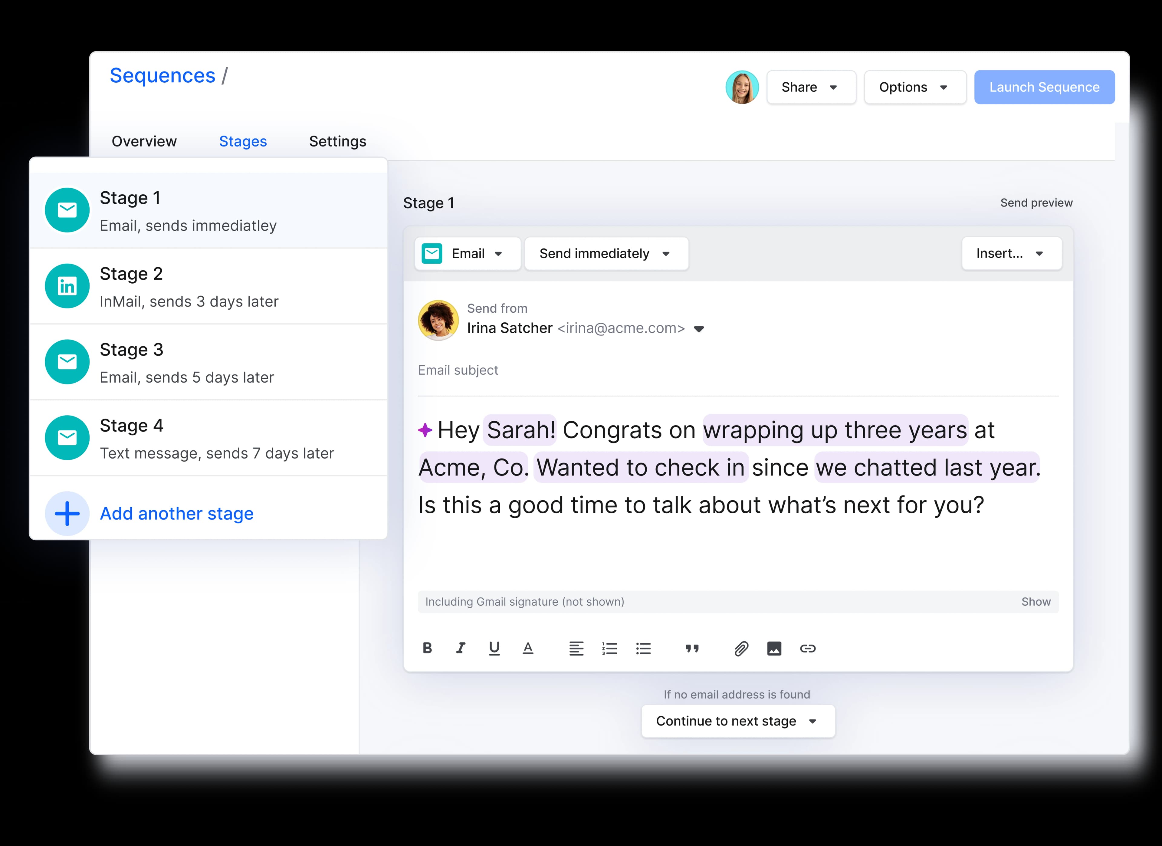 Personalize outreach at scale | Image