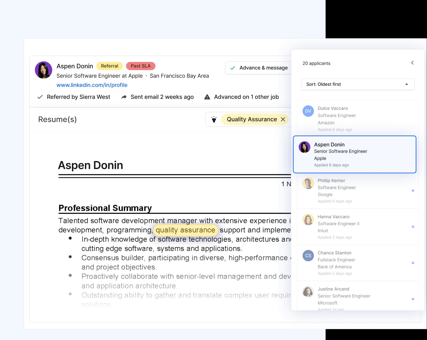 Application Review - Keywords - Life Sciences