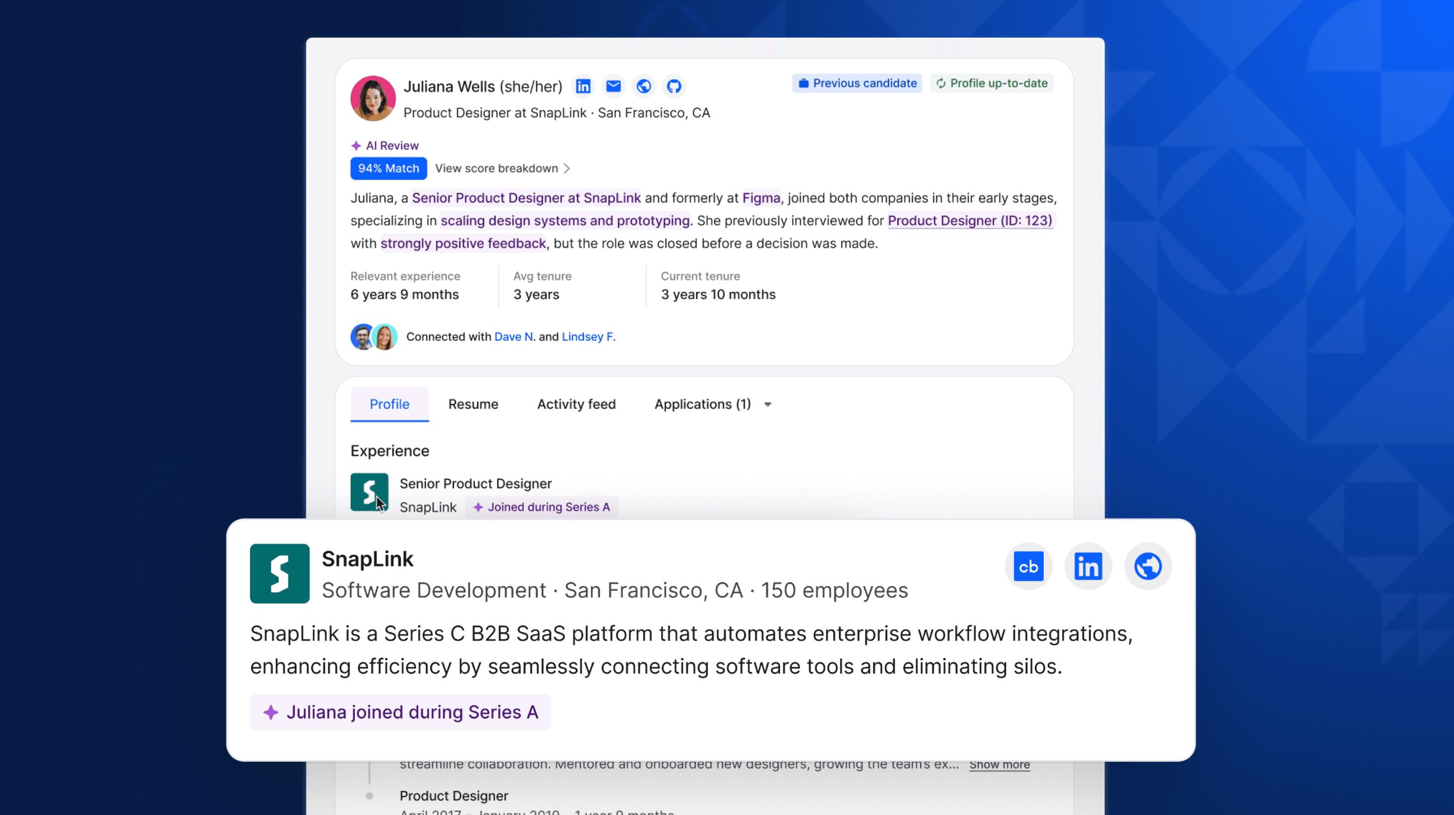 AI Funding Insights | Dark Blue